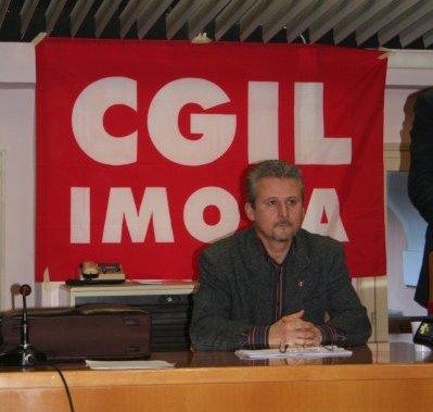 Paolo Stefani, segretario generale Cgil Imola