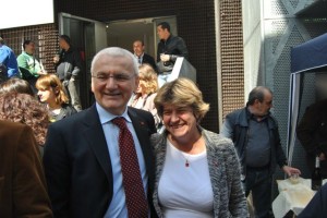 Vincenzo Colla con Susanna Camusso