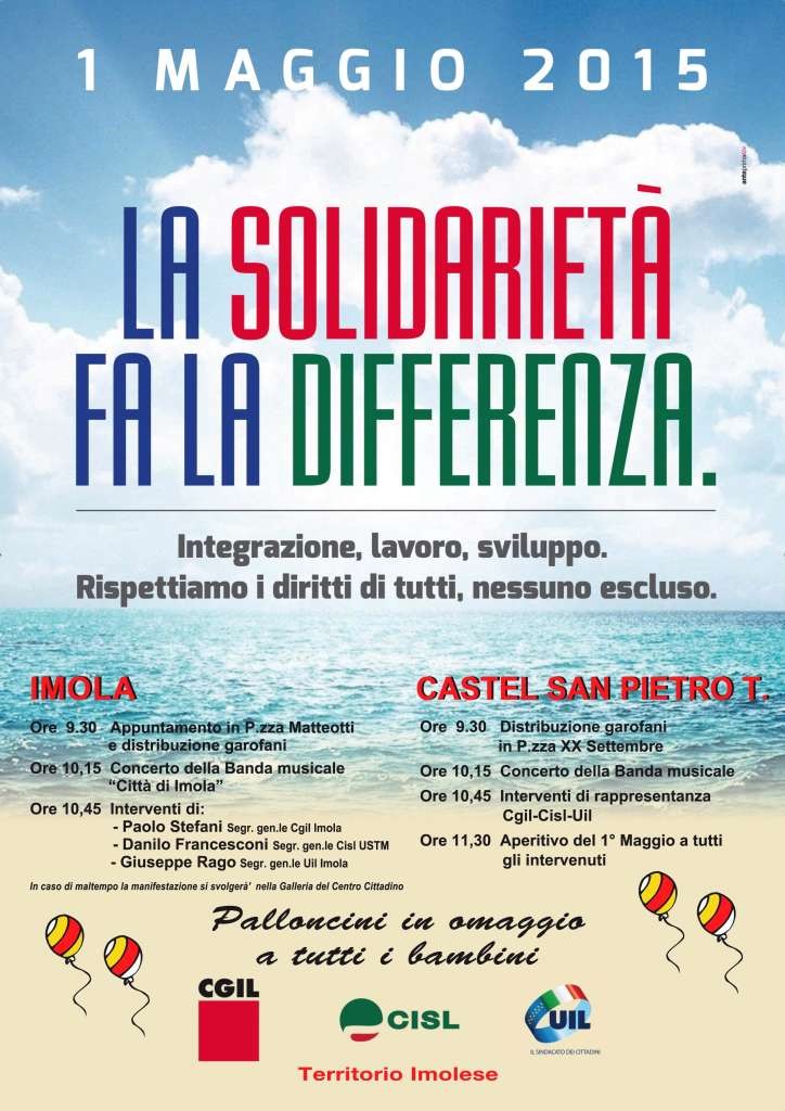 volantino primo maggio 2015 imola cspt